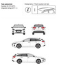 Bagażnik dachowy CRUZ AIRO FUSE Hyundai i30 CW