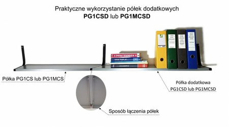 Półka dodatkowa PG1CSD