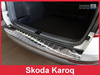 Nakładka na zderzak tylny Skoda Karoq (Stal)