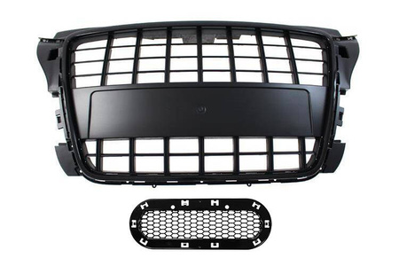 GRILL AUDI A3 8P S8-STYLE BRIGHT BLACK (09-12)