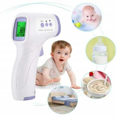 TERMOMETR BEZDOTYKOWY NA PODCZERWIEŃ LEKARSKI