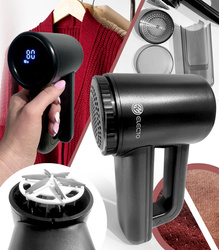 GOLARKA DO UBRAŃ PRZENOŚNA AKUMULATOROWA POJEMNIK KABEL USB WYŚWIETLACZ LED 3 POZIOMY MOCY DO UBRAŃ I TKANIN