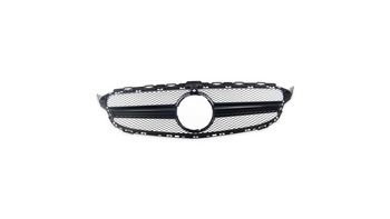 Grill sportowy Black A-Type Camera MERCEDES C-Class W205 S205 A205 C205 przed liftem 2014-2018