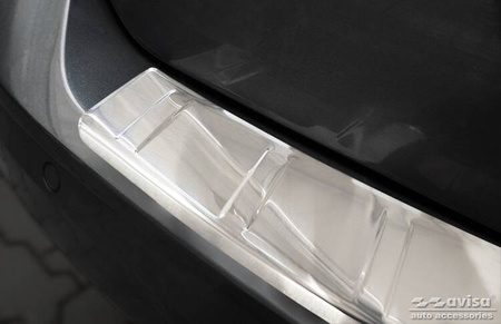 Nakładka na zderzak tylny do Volkswagen Caddy 4 (Stal)