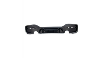 Tylny dyfuzor Matt Black  BMW 1 (F20, F21) Hatchback Facelift 2015-2019