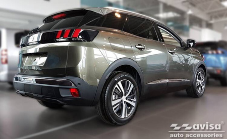 Nakładki progowe Peugeot 3008 2 (Czarne)