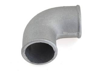 Kolanko aluminiowe odlew 90st 57mm