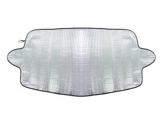 Osłona na przednią szybę 72/80 x 135/170 cm + 2 klapki 25 cm