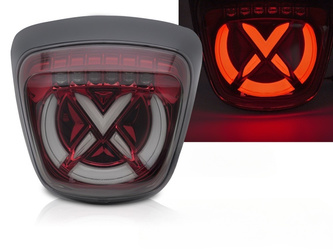 Lampa tylna diodowa do Vespa Sprint 125/150 red smoke