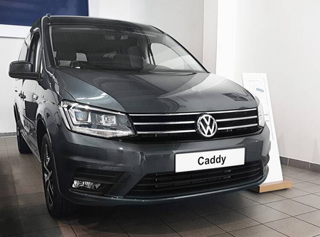 Nakładka na zderzak tylny do Volkswagen Caddy (czarna)