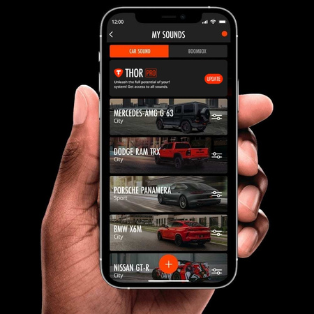 Aktywny wydech THOR THUNDER z dodatkowym głośnikiem ECHO V6 V8 Sound Booster