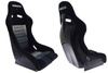 Fotel sportowy GTR Welur Bride Black Grey