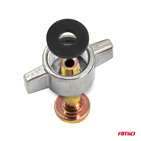 Nakrętka kompresora motylek M16 x 1.5 dla 8mm AMIO-04499