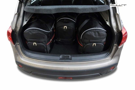 NISSAN QASHQAI 2007-2013 TORBY DO BAGAŻNIKA 4 SZT