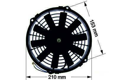 Wentylator TurboWorks 7" typ 1 tłoczący/ssący