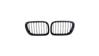 Grill BMW X5 E53 pojedyncze żeberka Gloss Black