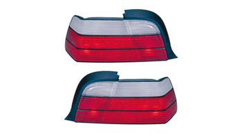 Zestaw Lamp Tylnych Red Clear  BMW 3 (E36) Coupe Cabrio 1991-1999