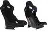 Fotel sportowy RALLY Welur Black