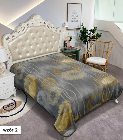 KOC AKRYLOWY 160 X 210 CM DOLCE FAR NIENTE GRUBY MIĘKKI RÓŻNE WZORY + WALIZKA