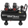 Kompresor bezolejowy 100L 2x2200W KD4083