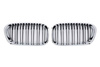 GRILL (NERKI) BMW F20 F21 15- LCI BLACK CHROM M1