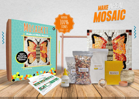 Mozaika MOSAIKIT Motylek