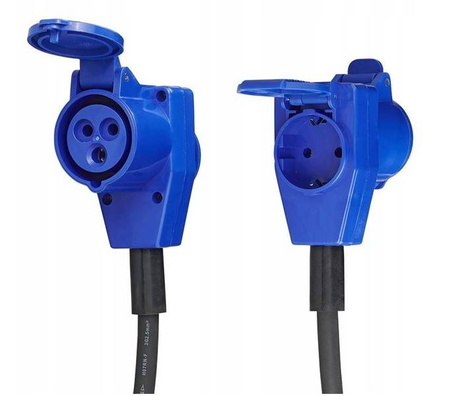 Adapter Cee Wtyk Na Gniazdo 230v Kabel Kamper