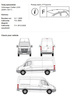 Platforma dachowa bagażowa Volkswagen Crafter L2H2