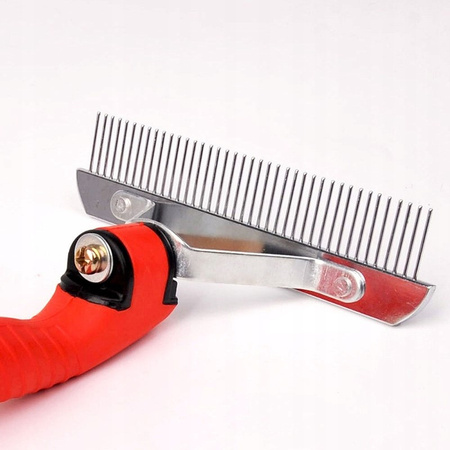 SZCZOTKA GRZEBIEŃ ZGRZEBŁO DO SIERŚCI PSA KOTA XL 16CM