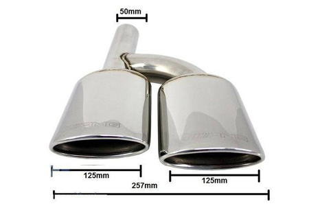 KOŃCÓWKI WYDECHU MERCEDES W204 W211 W203 R171