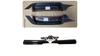 Dokładka przedniego zderzaka Carbon Look BMW 3 E90 E91 przed liftem 2005-2008