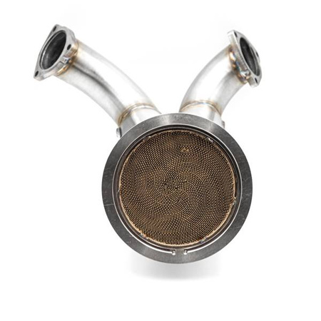 Downpipe AUDI S4 B9, S5 8W6 z katalizatorem