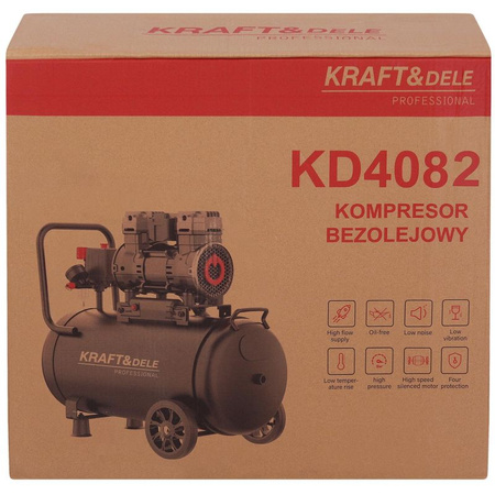 Kompresor bezolejowy 50L 2500W KD4082