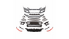 Przedni zderzak sport zestaw z grillem  AUDI TT (FV, 8S) Coupe Roadster 2015-obecnie