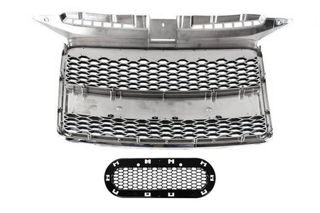 GRILL AUDI A3 8P RS-STYLE CHROME-BLACK (05-08)