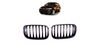 Grill sportowy pojedyncze żeberka Matt Black BMW X6 E71 E72 X5 E70 2013-2018