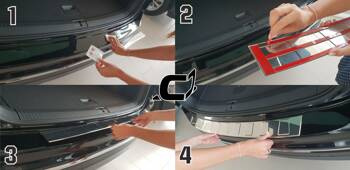 Podstopnica do Mazda 2 IV XP21 Hatchback5 2022- - Satin Black