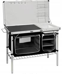 Składana Szafa Kempingowa do Kuchni Czarna Brunner