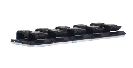 Uchwyt / Klips / Otganizer do kabli 5mm - 10 szt. KD10085