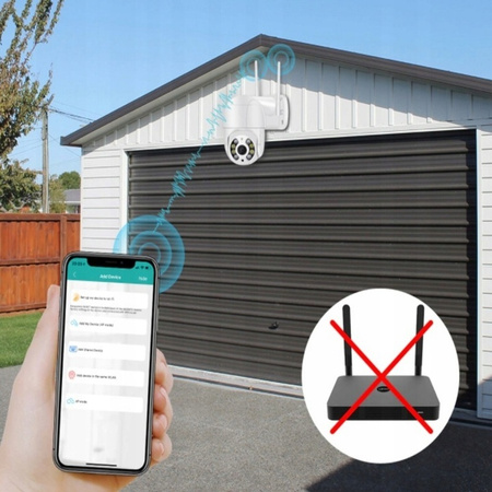 KAMERA IP OBROTOWA FULL HD WIFI ZEWNĘTRZNA 5MP 64GB