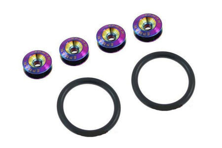Zapinki Uchwyty Zderzaka Klapy Quick Release NeoChrome