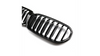 Grill sportowy pojedyncze żeberka Gloss Black  BMW 5 (G30, F90) Sedan (G31) Touring Facelift 2020-obecnie