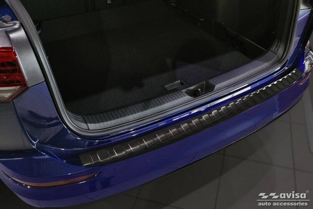 Nakładka na zderzak tylny do Volkswagen Golf 8 Variant (Czarna)