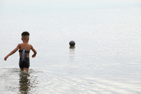 Piłka Scrunch - Pudrowy Róż