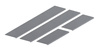 Progi One Line BMW X3  F25 SUV 5 2010-2014 - Połysk