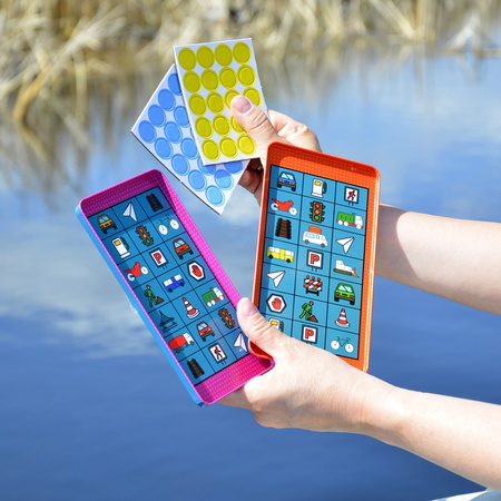 Gra magnetyczna The Purple Cow - Drogowe Bingo