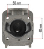 Zestaw cylinder + tłok do kosy spalinowej PM-KS-600T-CT