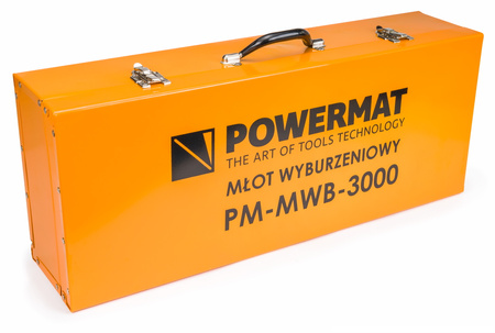 Młot udarowy wyburzeniowy HEX SDS 3000W PM-MWB-3000 45J