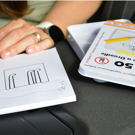 Podróżne łamigłówki The Purple Cow - 50 Doodle A Droodle