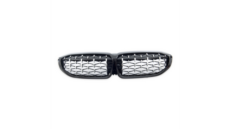 Grill sportowy Gloss Black & Chrome BMW 3 G20 G21 przed liftem 2019-2022
